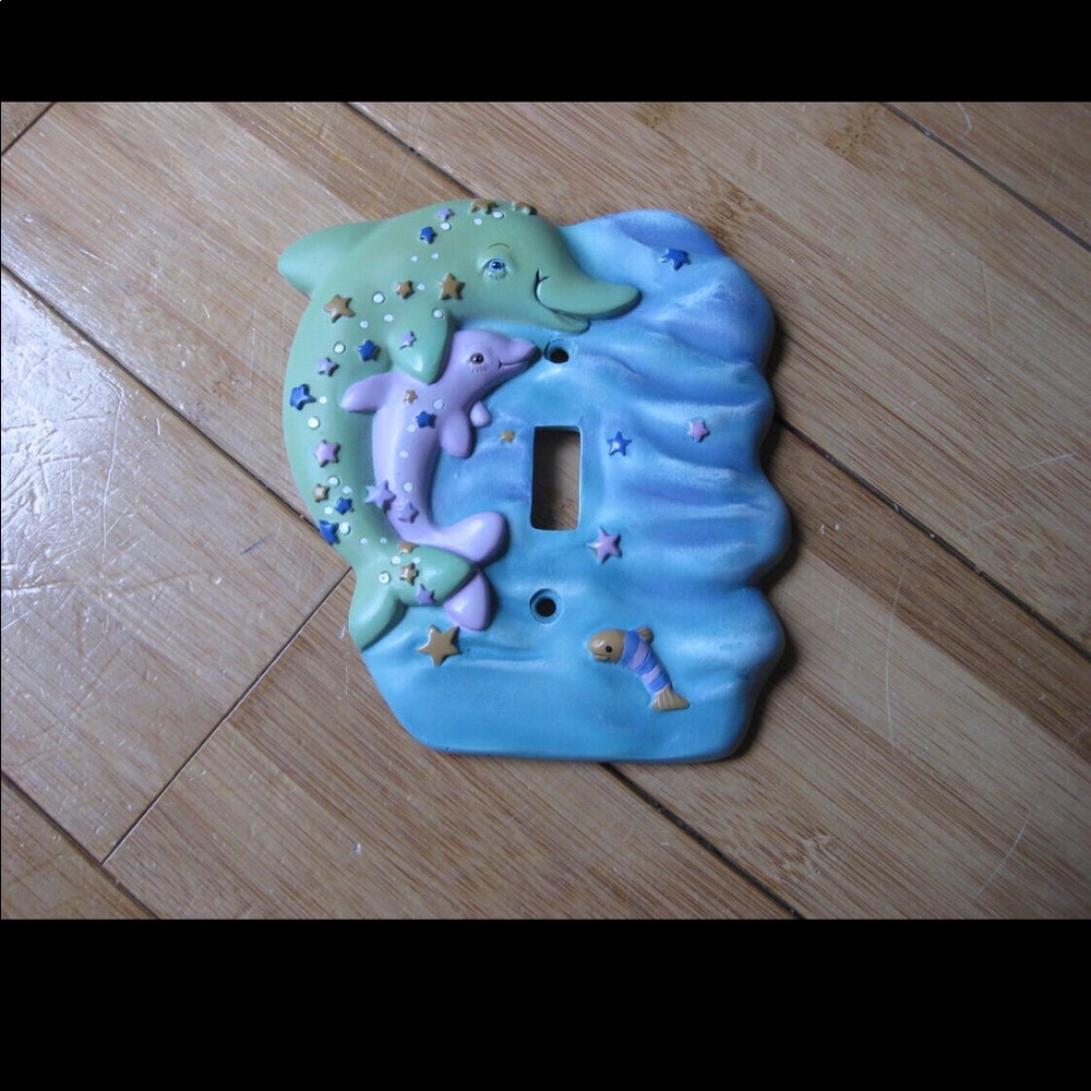 Dolphin Light Switch Plate